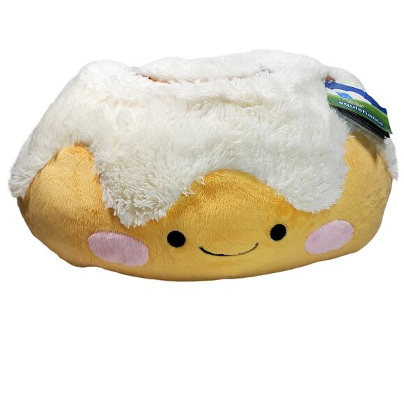 New Squishable Plush Stuffed Large Cinnamon Roll Bun Large 16" Leira Z - Picture 1 of 12